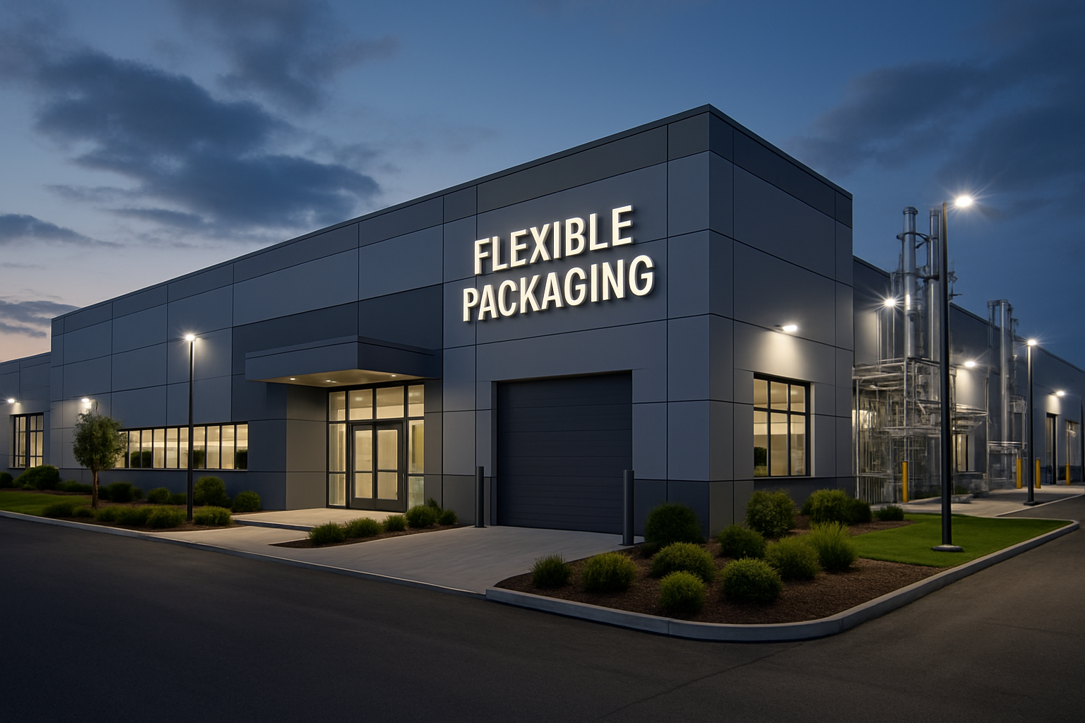 Pelican manufacturing facility exterior