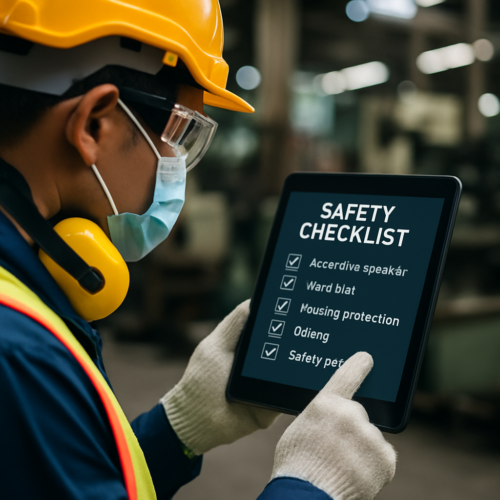 Safety and training session