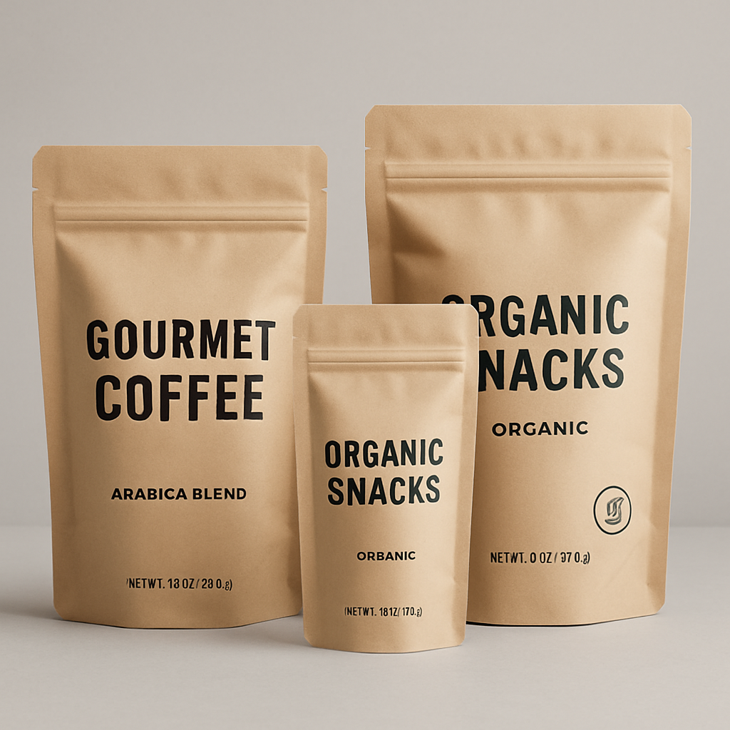 Printed stand-up pouches